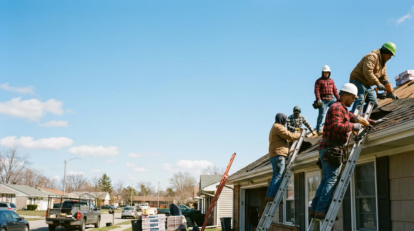 Roofing in Bridgeport, MI near me